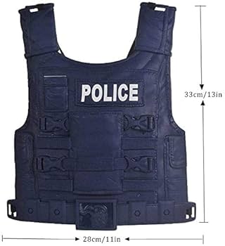Amazon.co.jp: Mopoq 18個警察コスチュームキットのためにキッズ